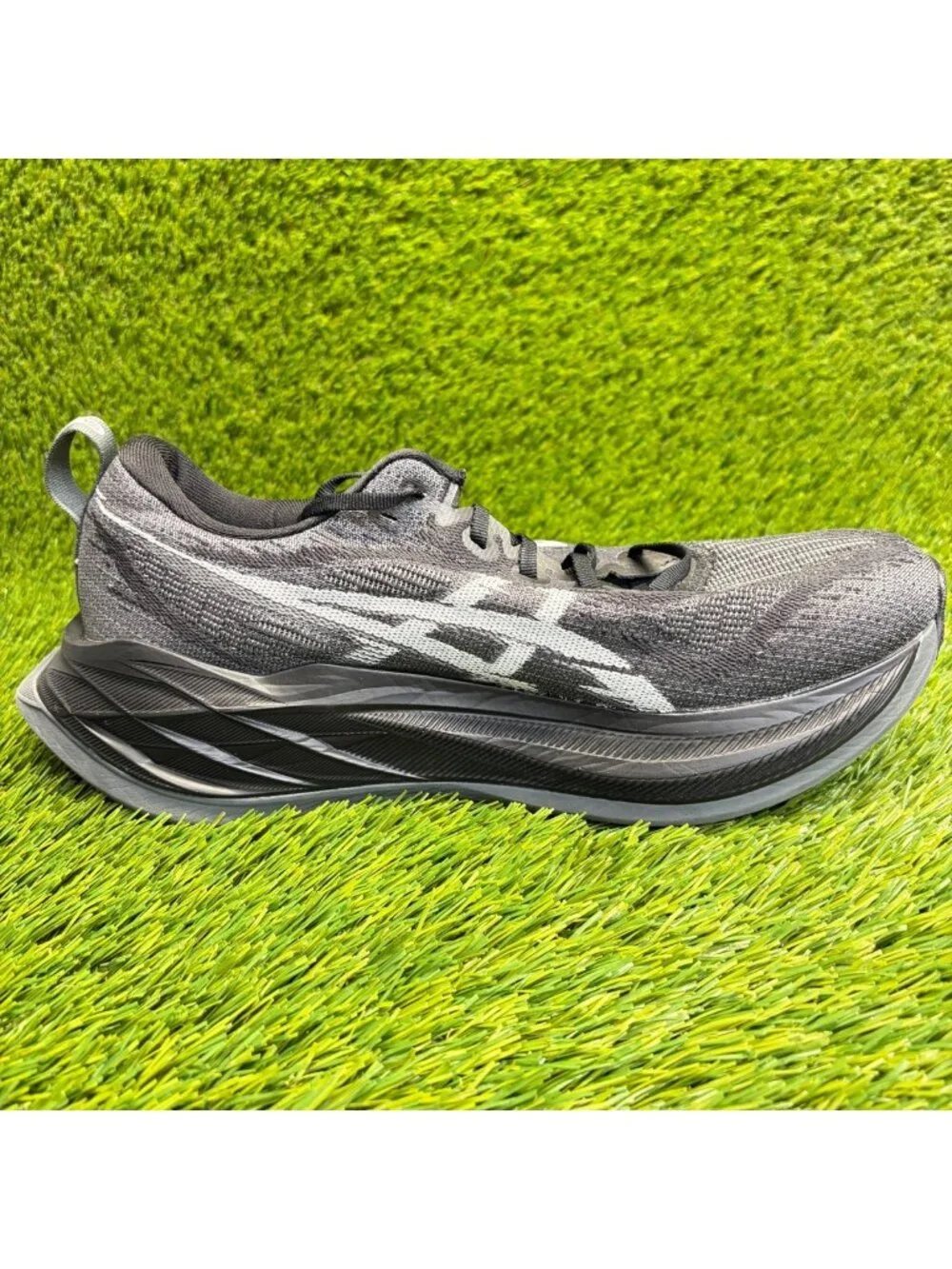 Asics Superblast 2 Mens Size 8 Black Athletic Running Walking Shoes Sneakers